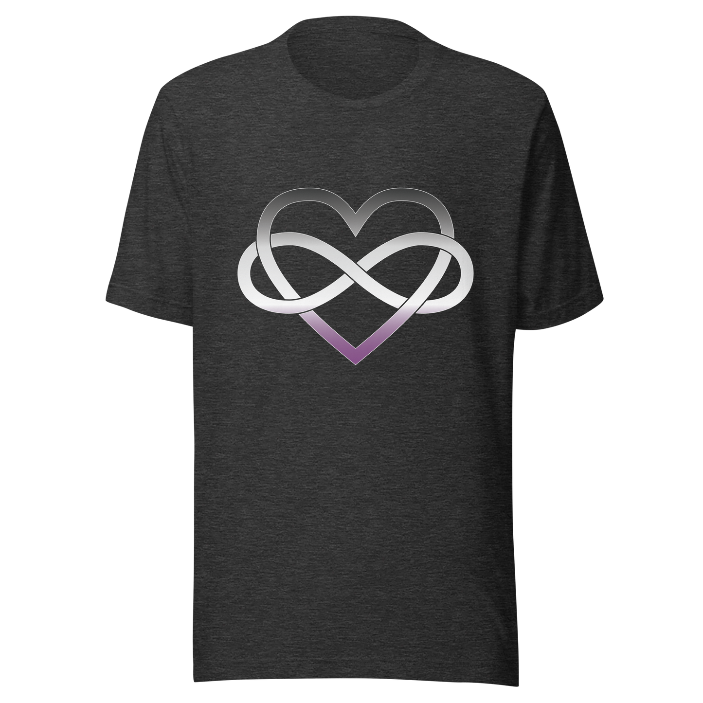 Polyamory Infinity Heart - Asexual/Demisexual Unisex t-shirt