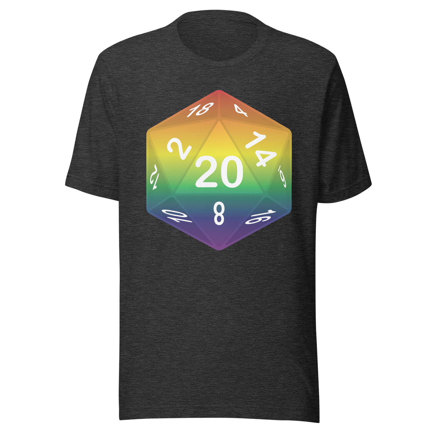 Pride Dice - Rainbow Unisex t-shirt