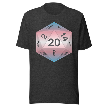 Pride Dice - Transgender Unisex t-shirt