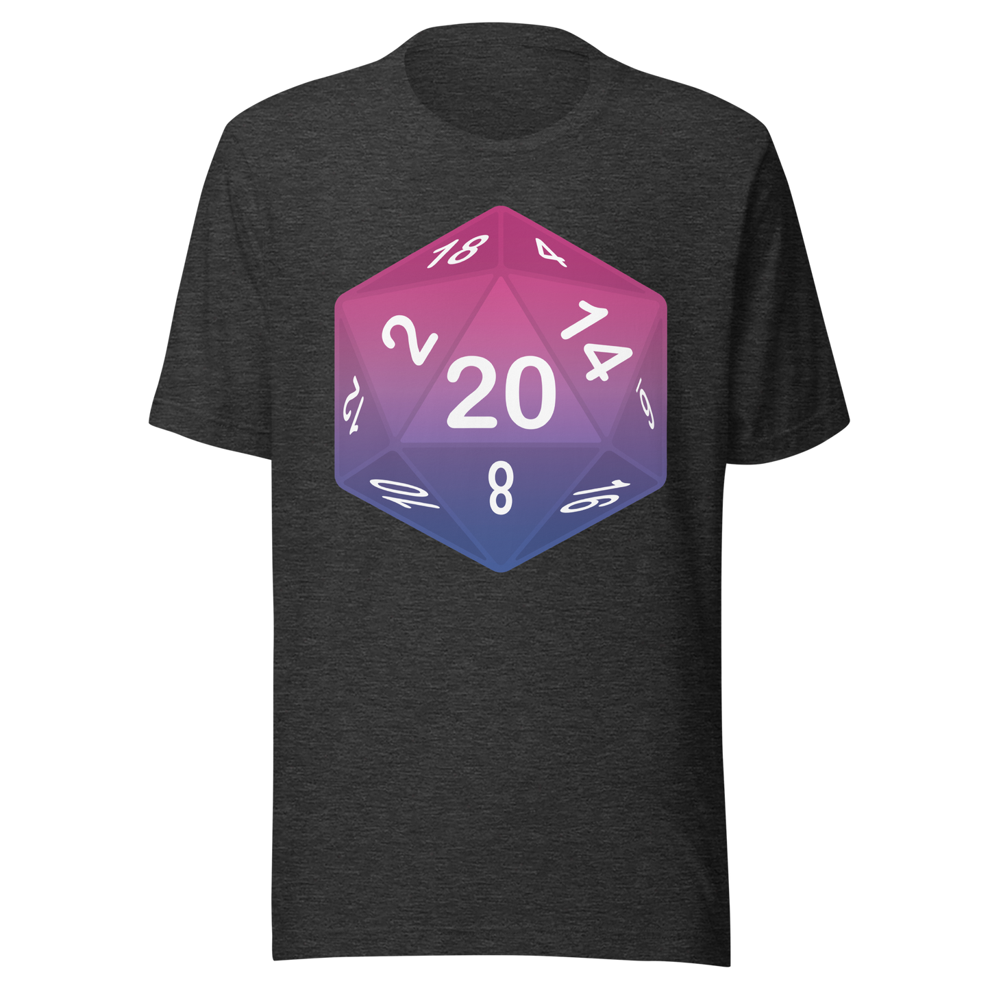 Pride Dice - Bisexual Unisex t-shirt