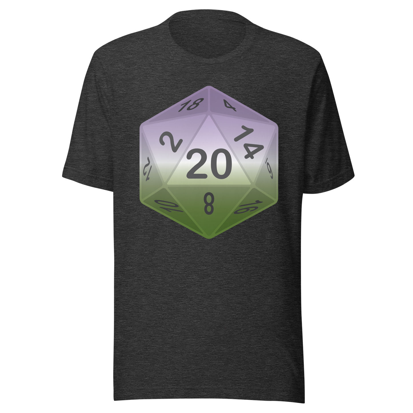 Pride Dice - Genderqueer Unisex t-shirt