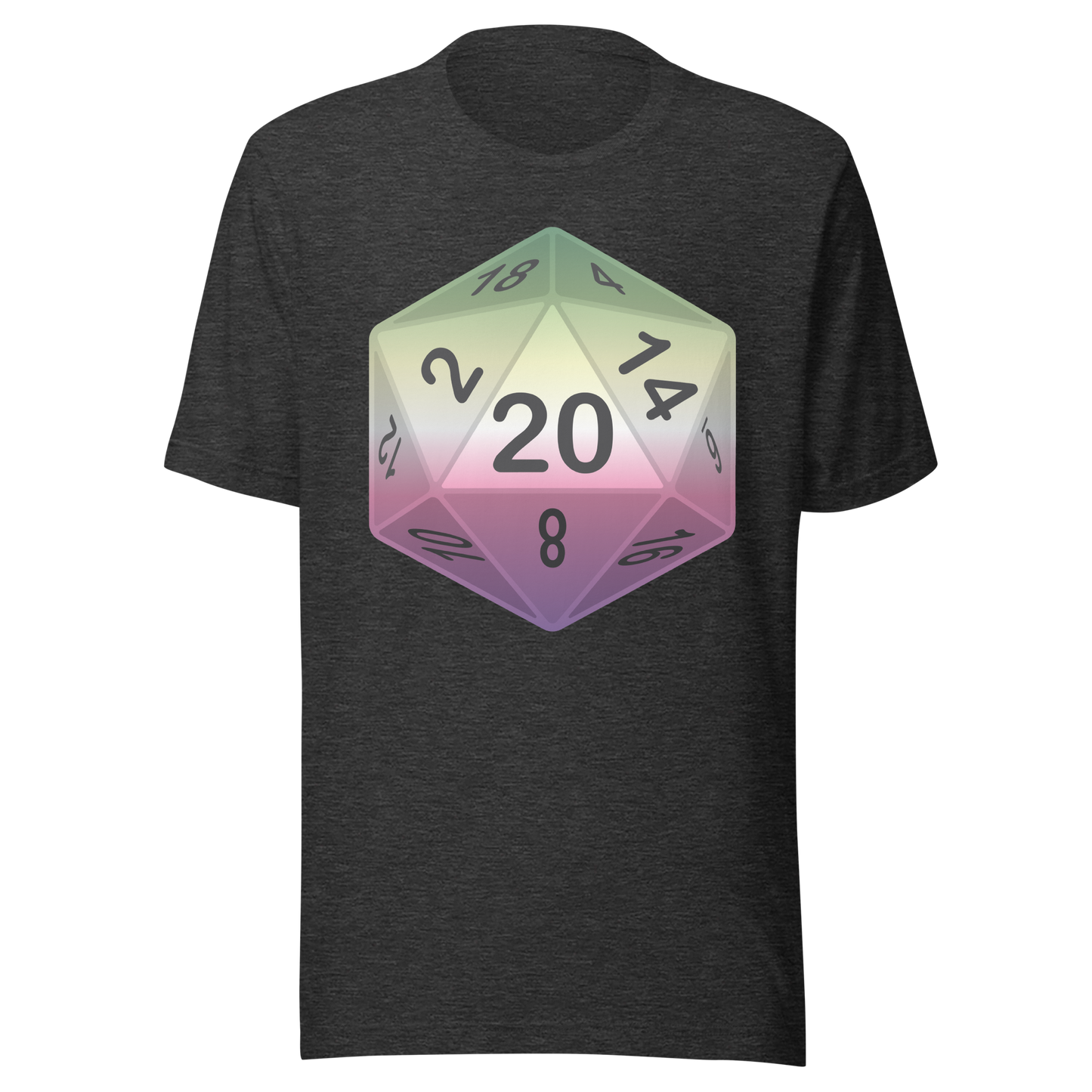 Pride Dice - Genderfae Unisex t-shirt