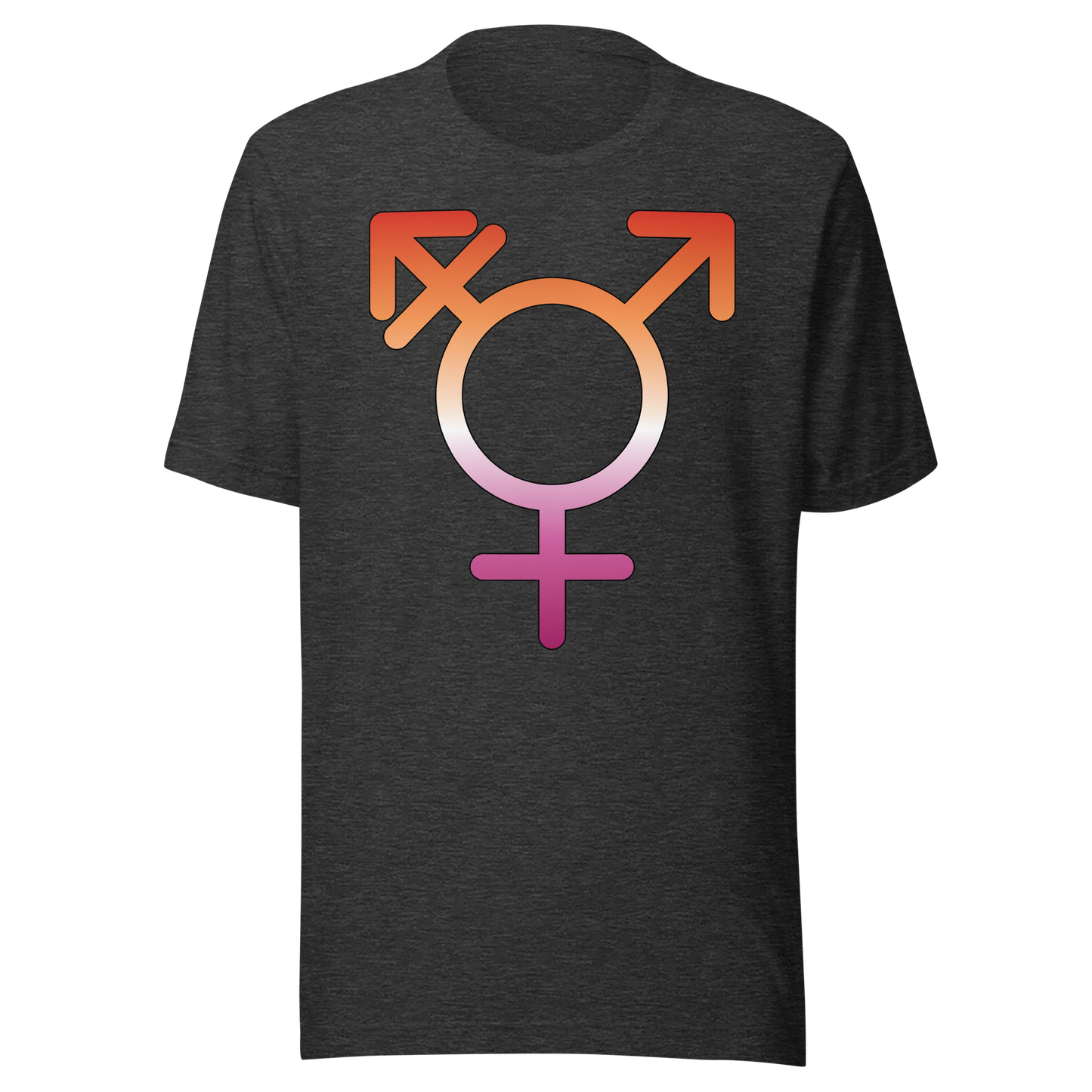 Transgender Symbol - Lesbian Pride Unisex t-shirt