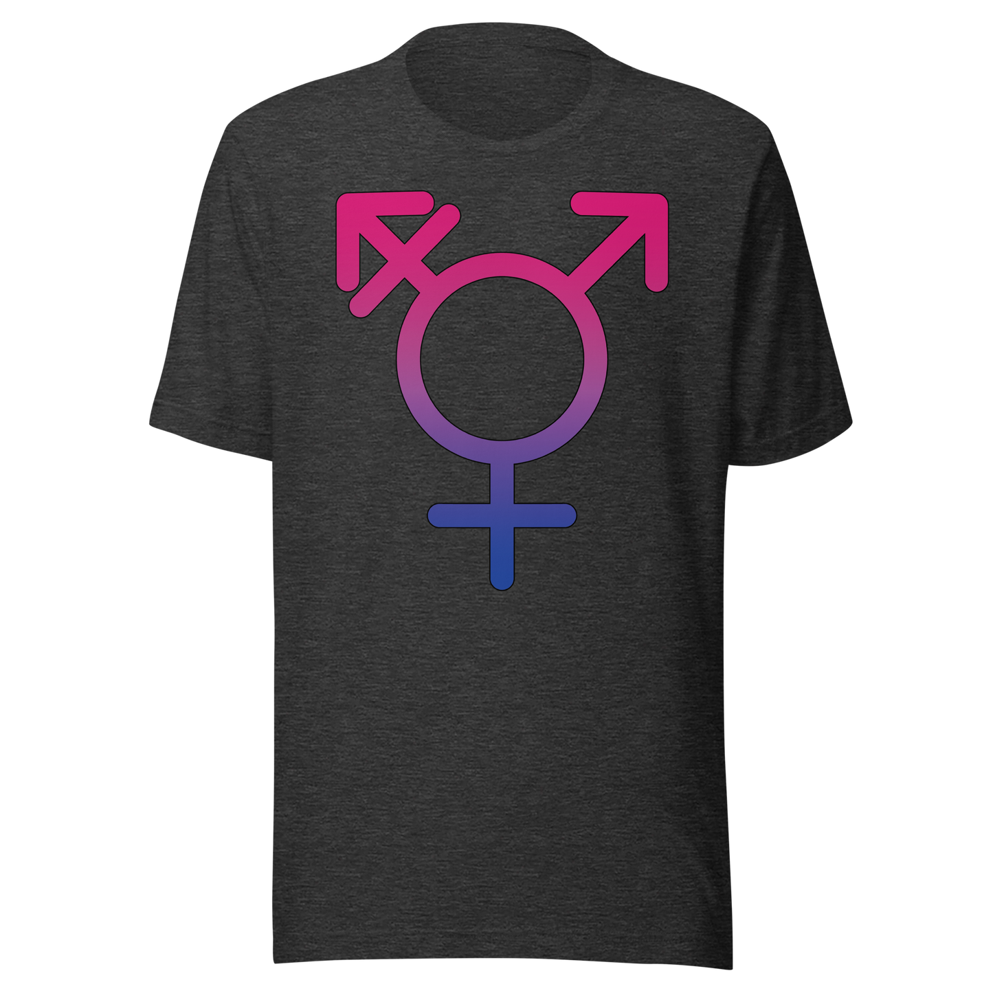 Transgender Symbol - Bisexual Pride Unisex t-shirt