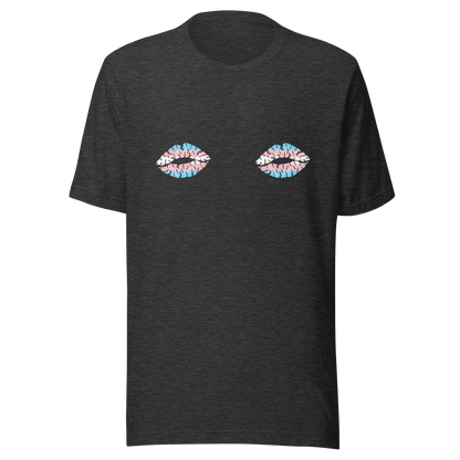 Trans Boob Kisses Unisex t-shirt