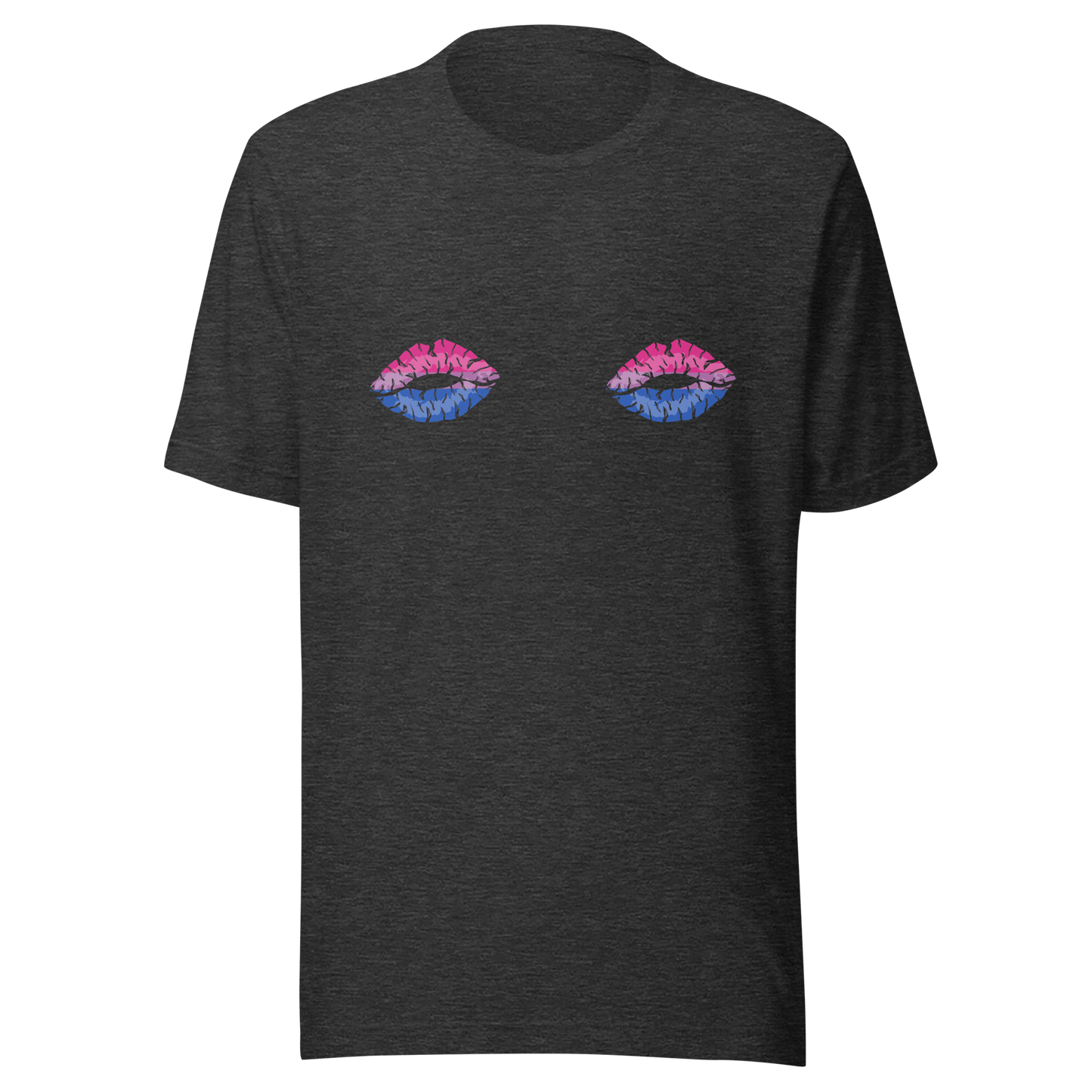 Bi Boob Kisses Unisex t-shirt