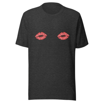 Boob Kisses Unisex t-shirt