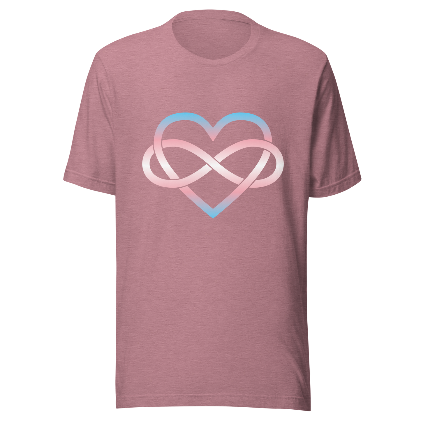 Polyamory Infinity Heart - Trans Unisex t-shirt