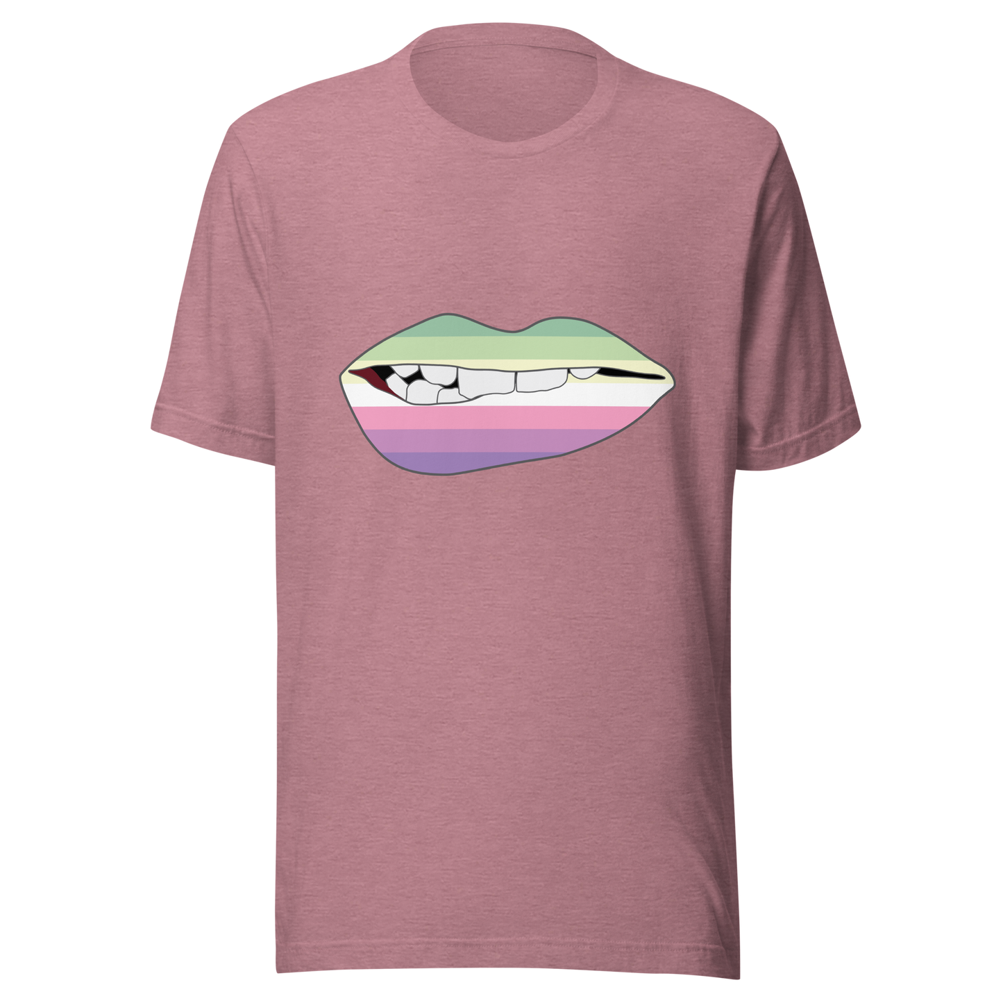 Biting Lips - Genderfae Flag Unisex t-shirt