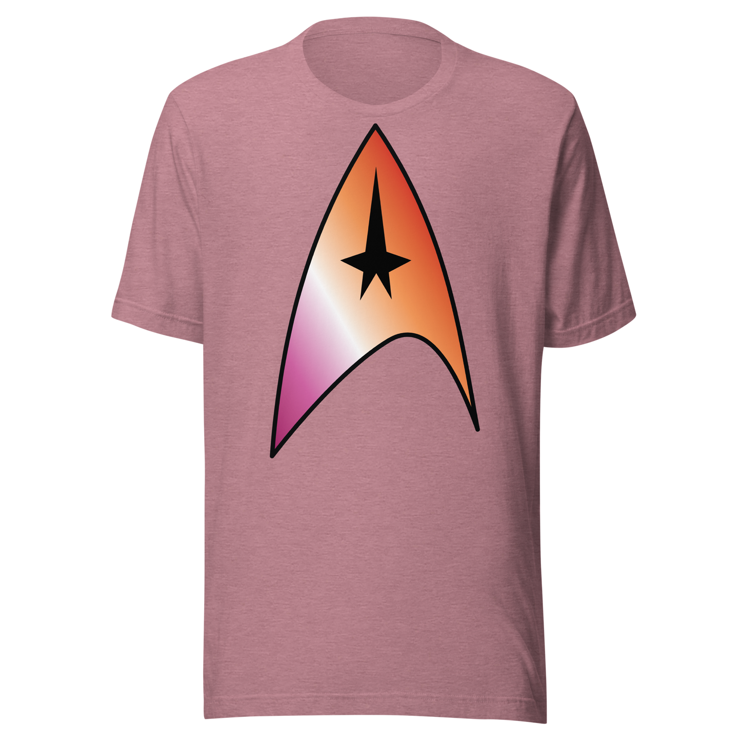 Starfleet Insignia - Lesbian Pride Unisex t-shirt