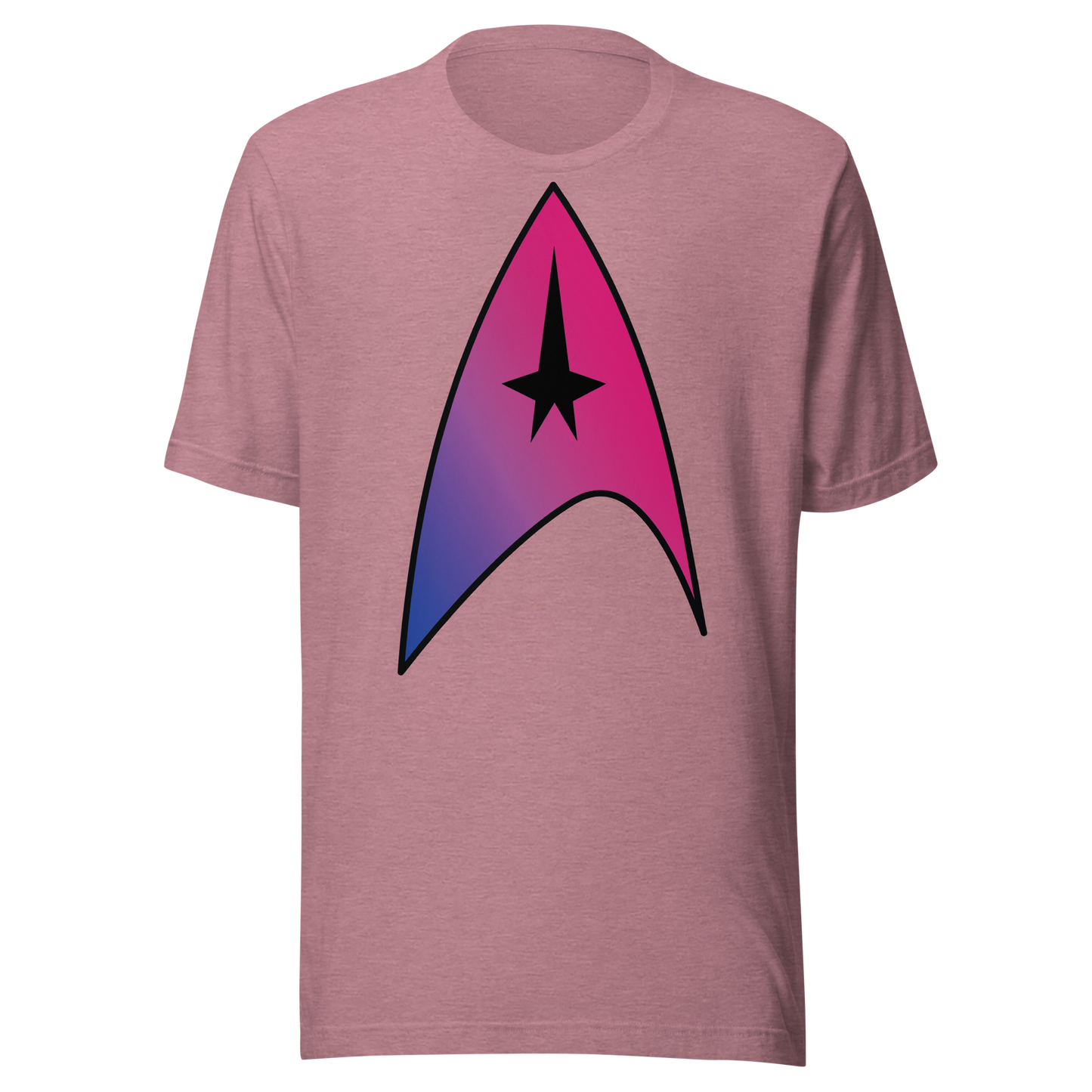 Starfleet Insignia - Bisexual Pride Unisex t-shirt