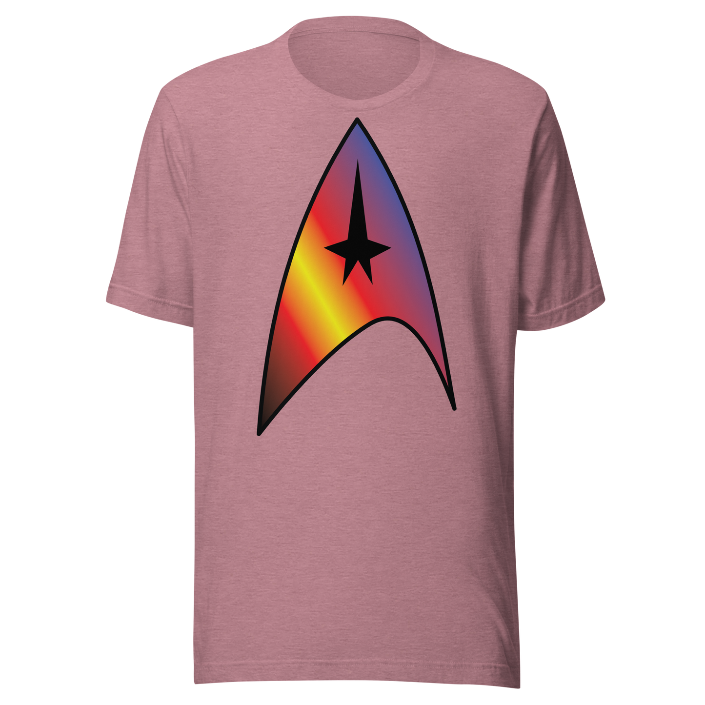 Starfleet Insignia - Polyamory Pride Unisex t-shirt