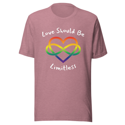 Love Should Be Limitless Unisex t-shirt