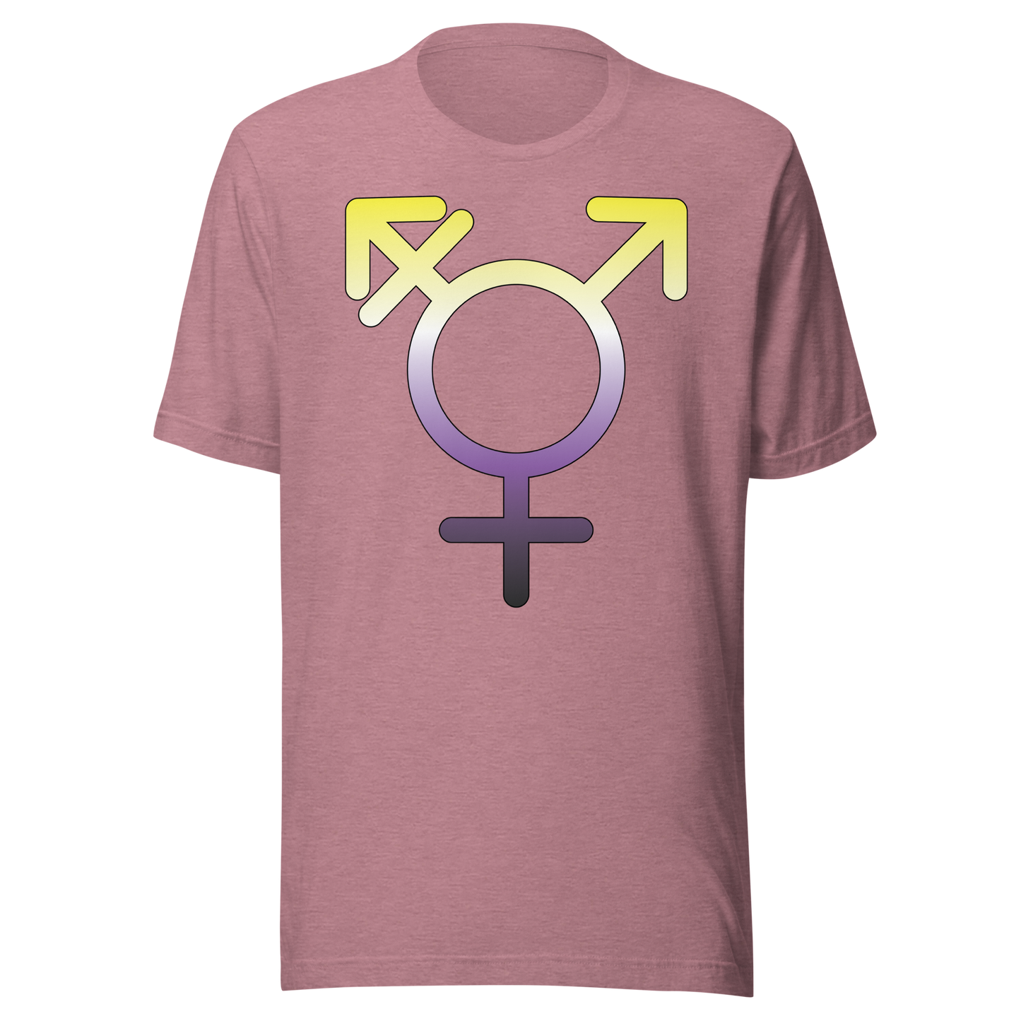 Transgender Symbol - Non-binary Pride Unisex t-shirt