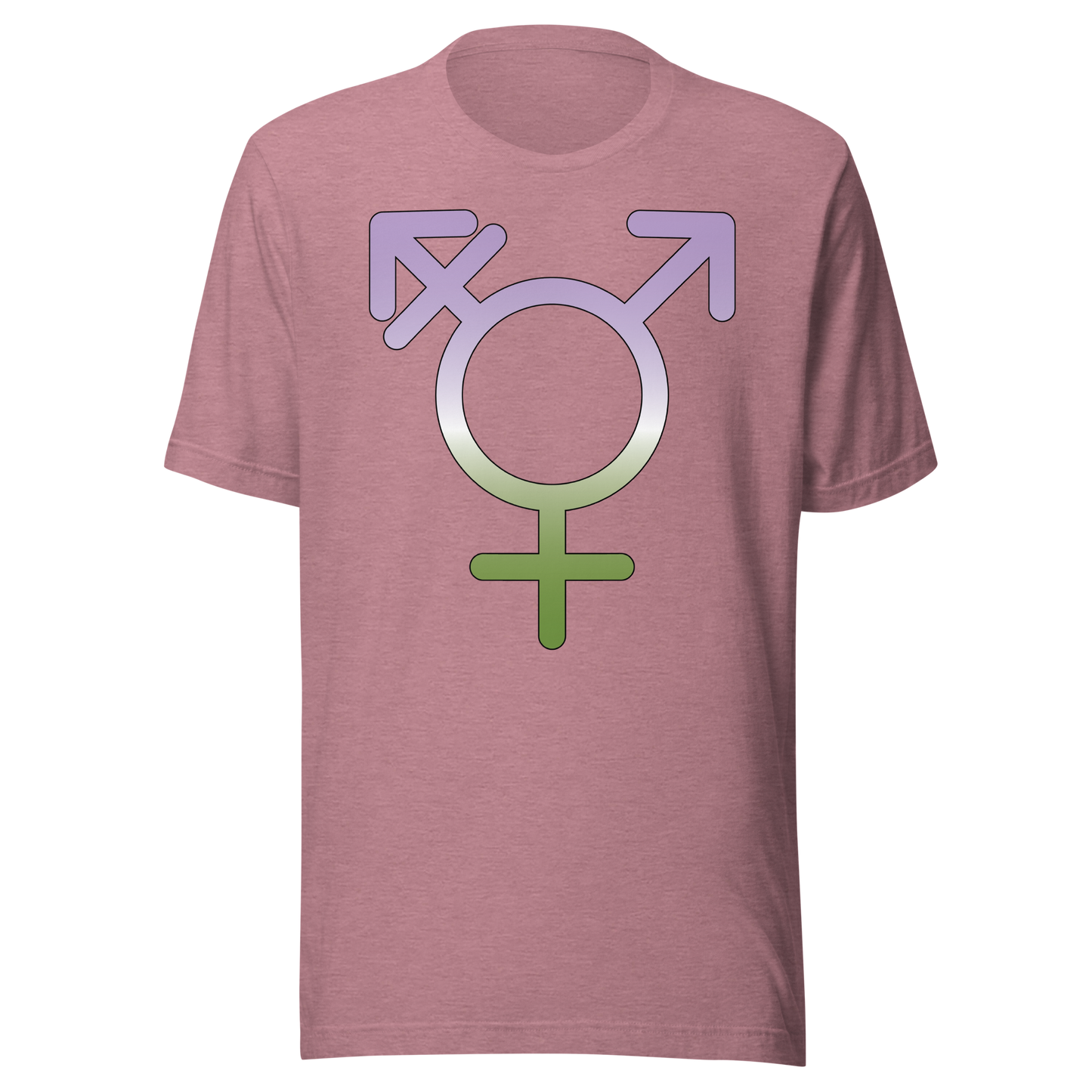 Transgender Symbol - Genderqueer Pride Unisex t-shirt