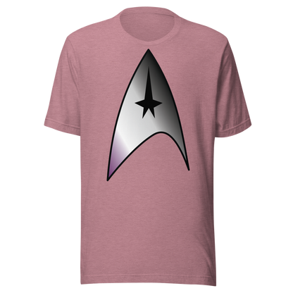 Starfleet Insignia - Asexual/Demisexual Pride Unisex t-shirt