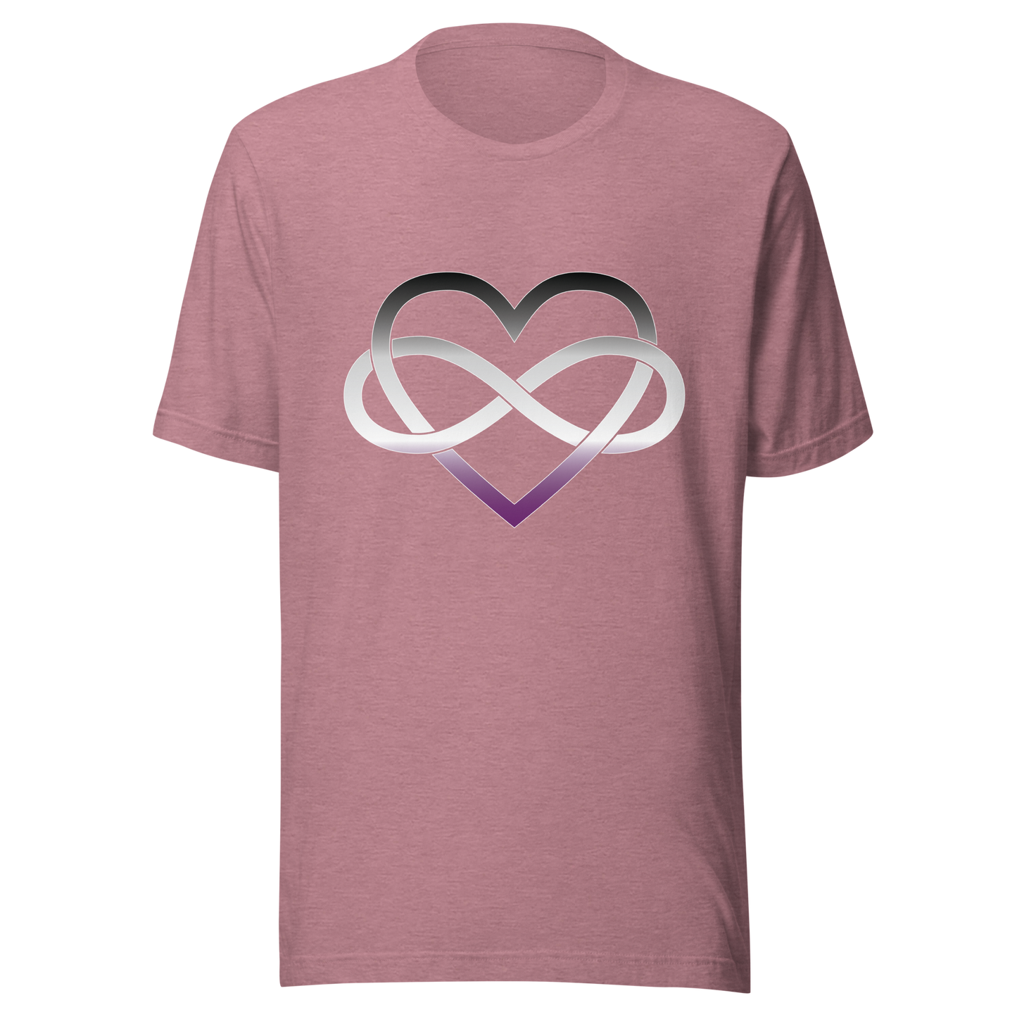 Polyamory Infinity Heart - Asexual/Demisexual Unisex t-shirt