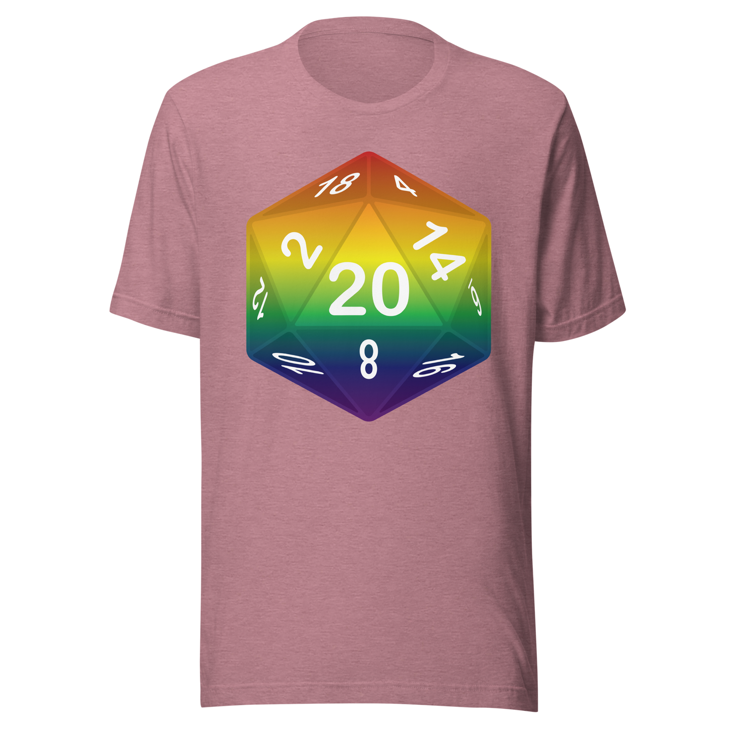 Pride Dice - Rainbow Unisex t-shirt