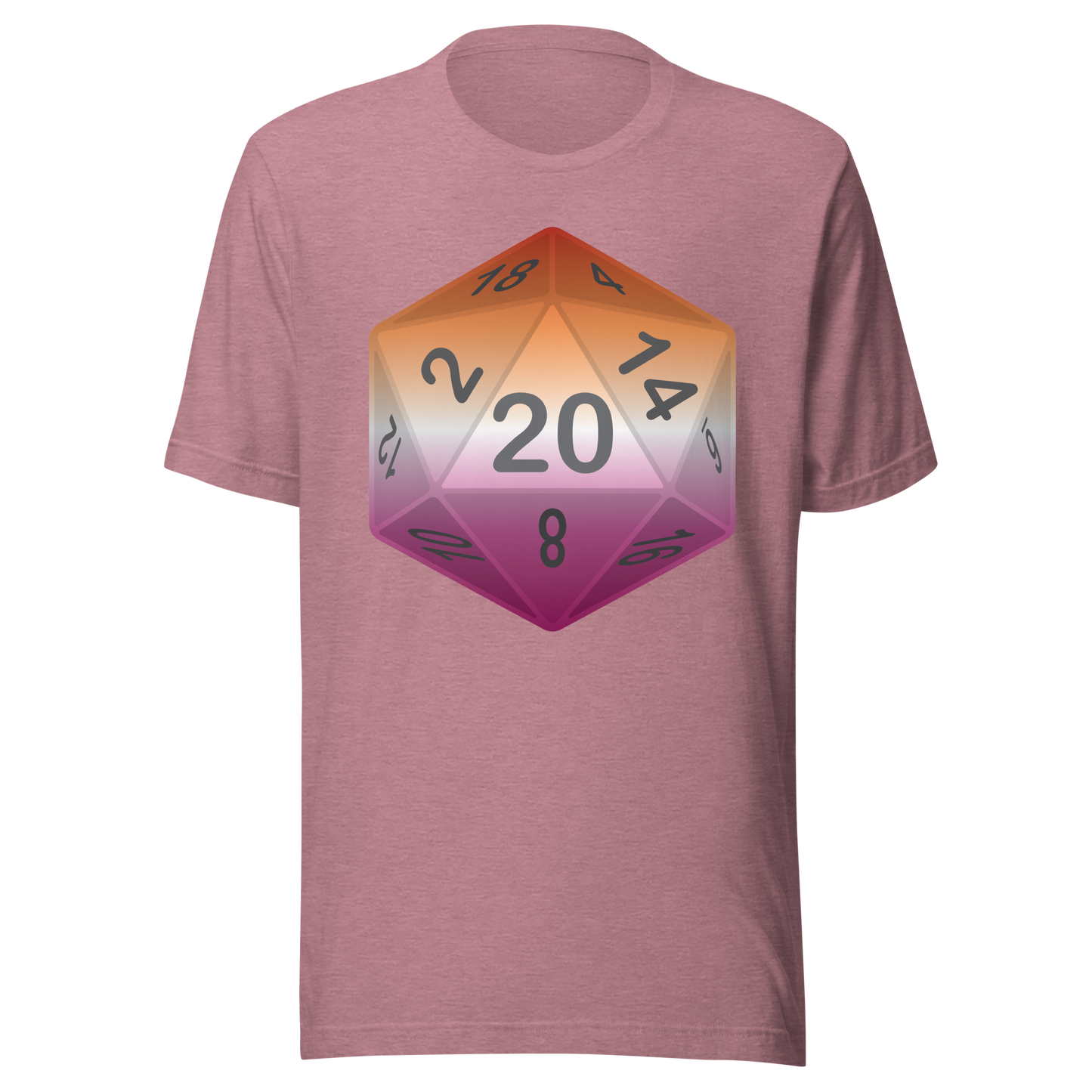 Pride Dice - Lesbian Unisex t-shirt