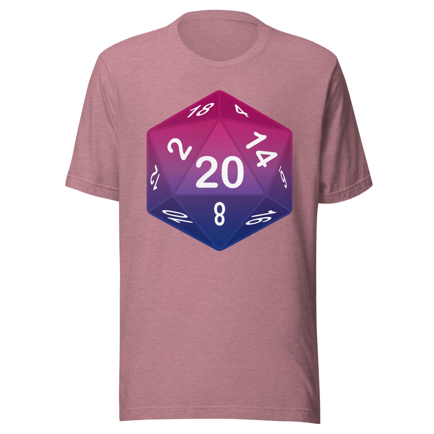 Pride Dice - Bisexual Unisex t-shirt