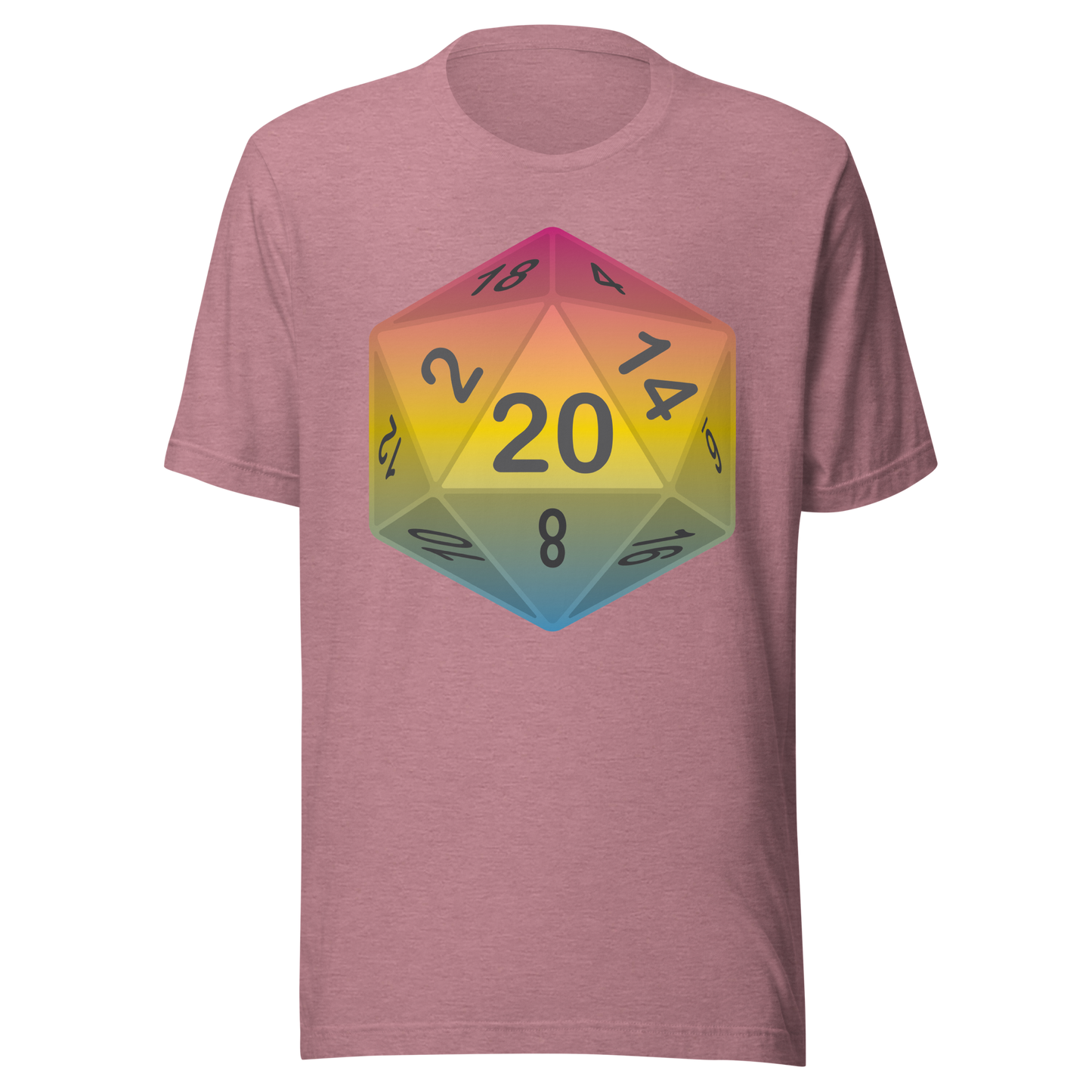 Pride Dice - Pansexual Unisex t-shirt