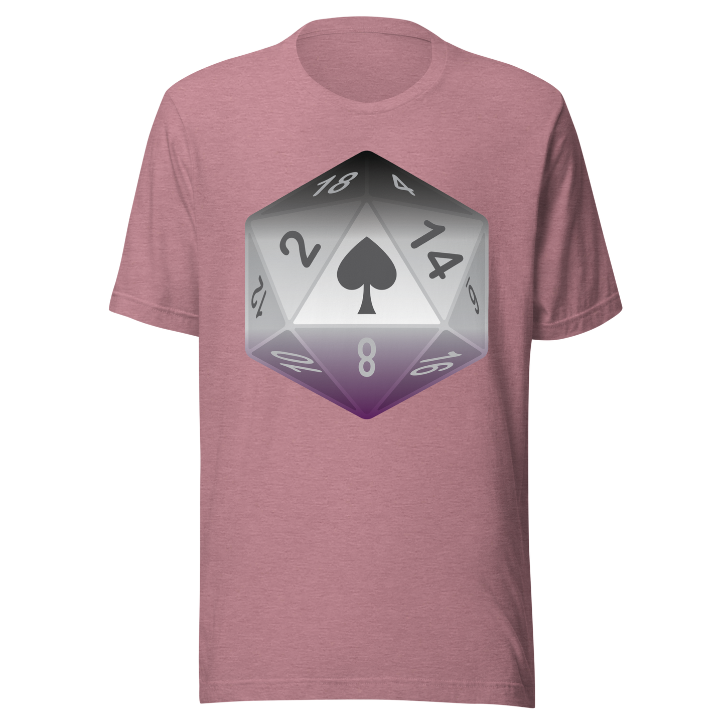 Pride Dice - Asexual Unisex t-shirt