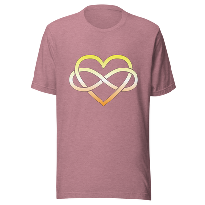 Polyamory Infinity Heart - Maverique Unisex t-shirt