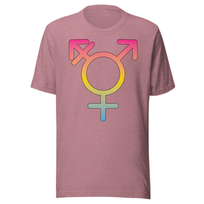 Transgender Symbol - Pansexual Pride Unisex t-shirt