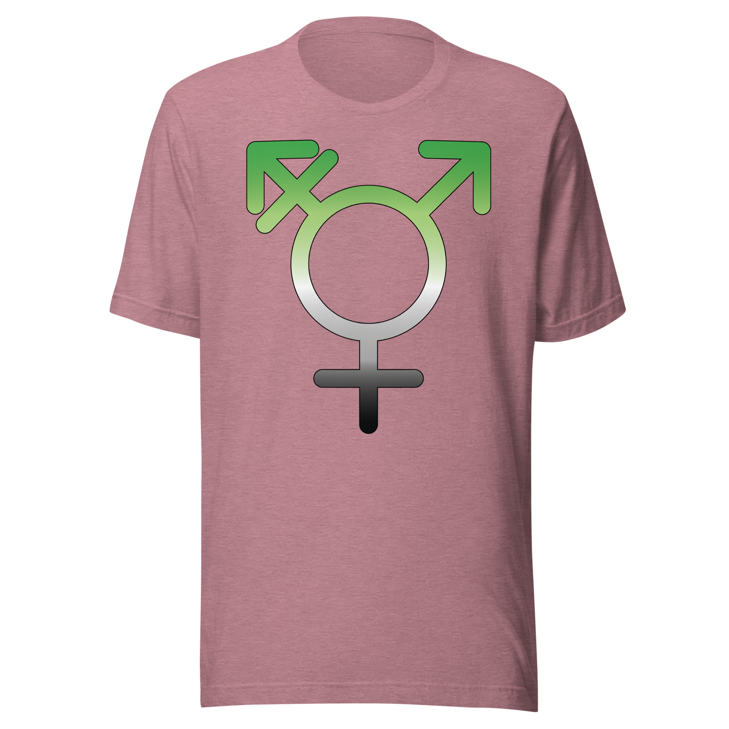 Transgender Symbol - Aromantic Pride Unisex t-shirt