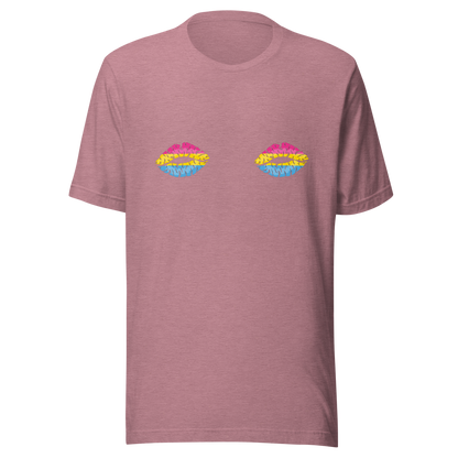 Pan Boob Kisses Unisex t-shirt