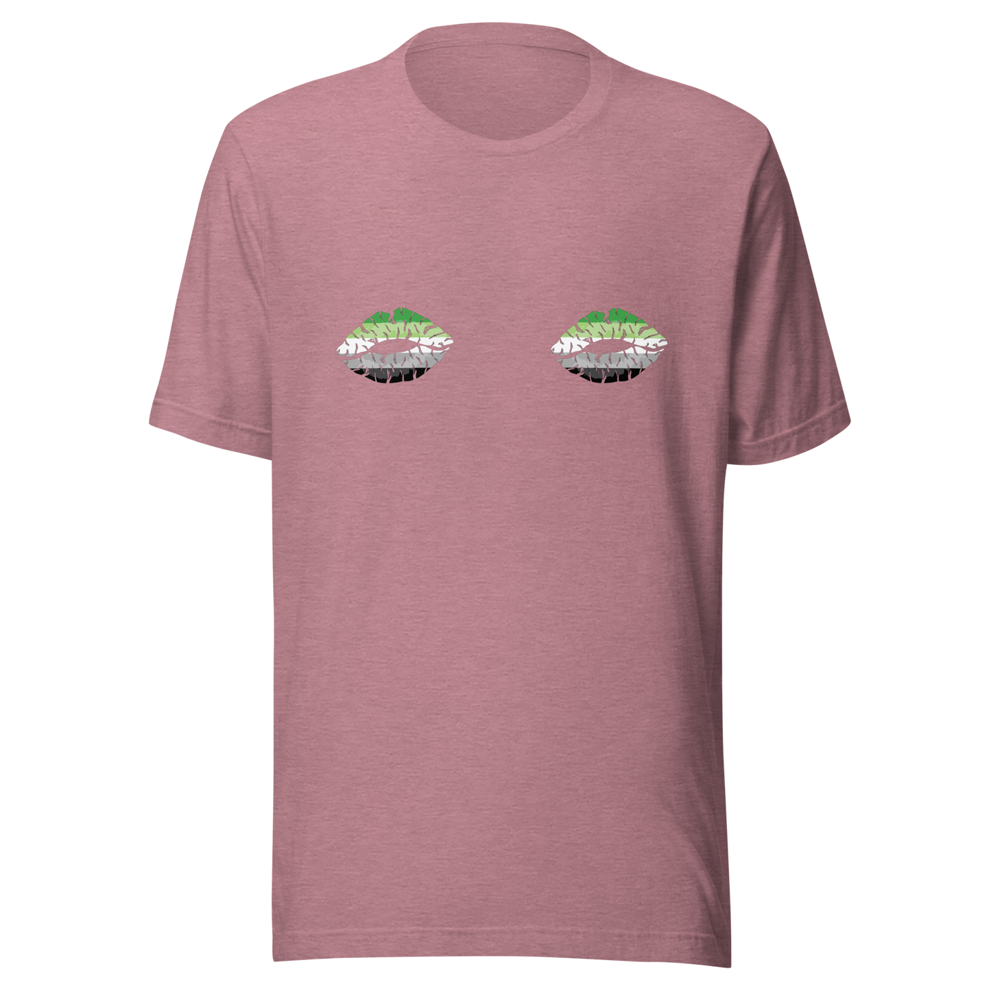 Aro Boob Kisses Unisex t-shirt