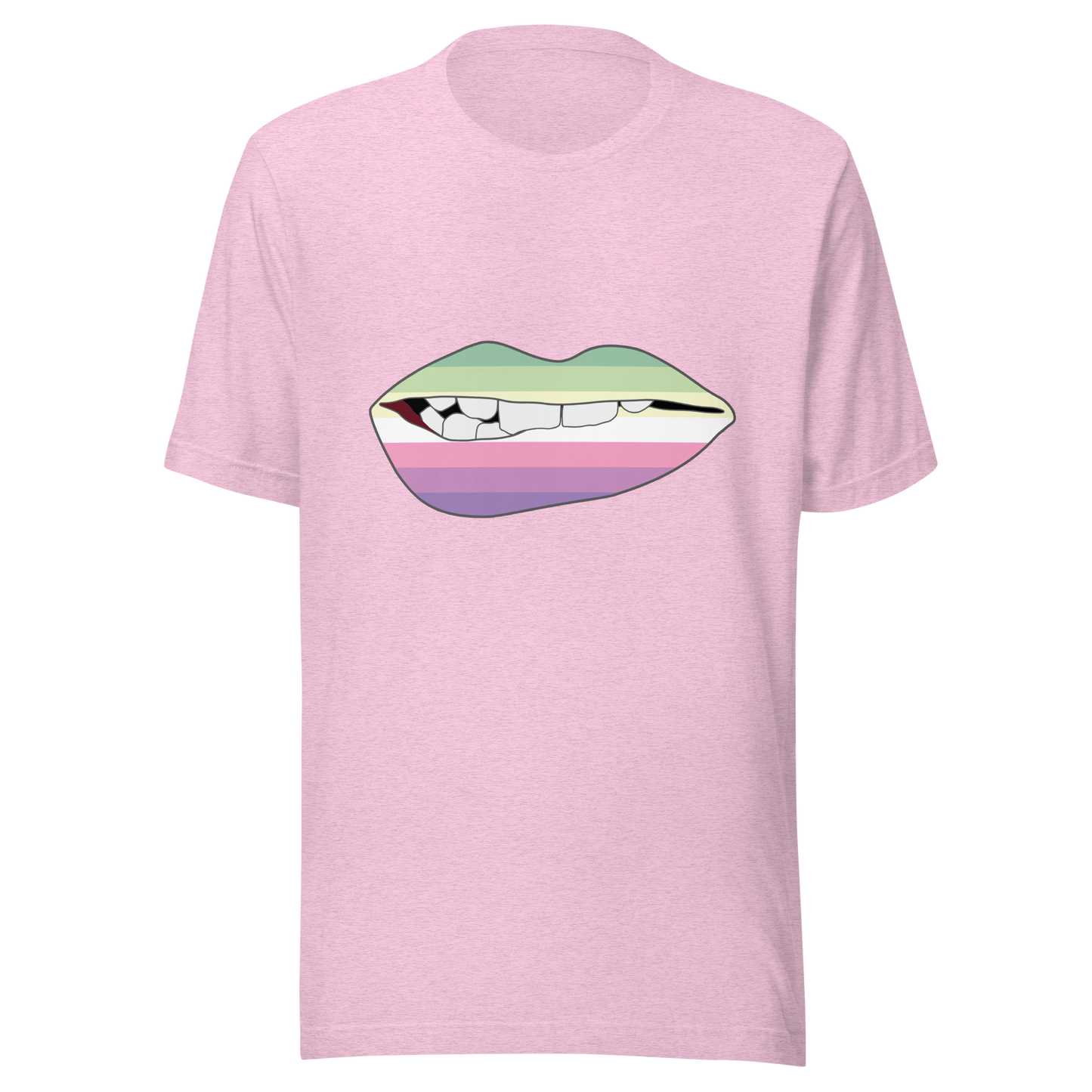 Biting Lips - Genderfae Flag Unisex t-shirt