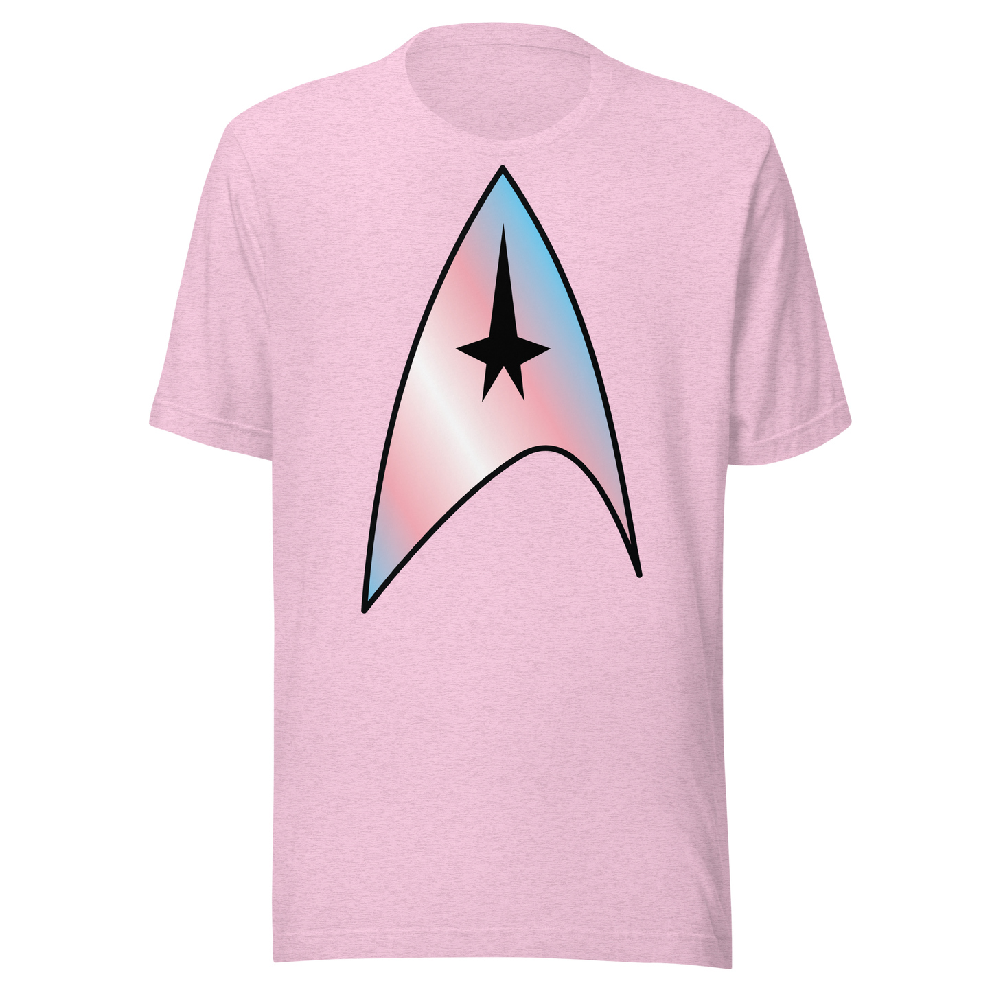 Starfleet Insignia - Trans Pride Unisex t-shirt