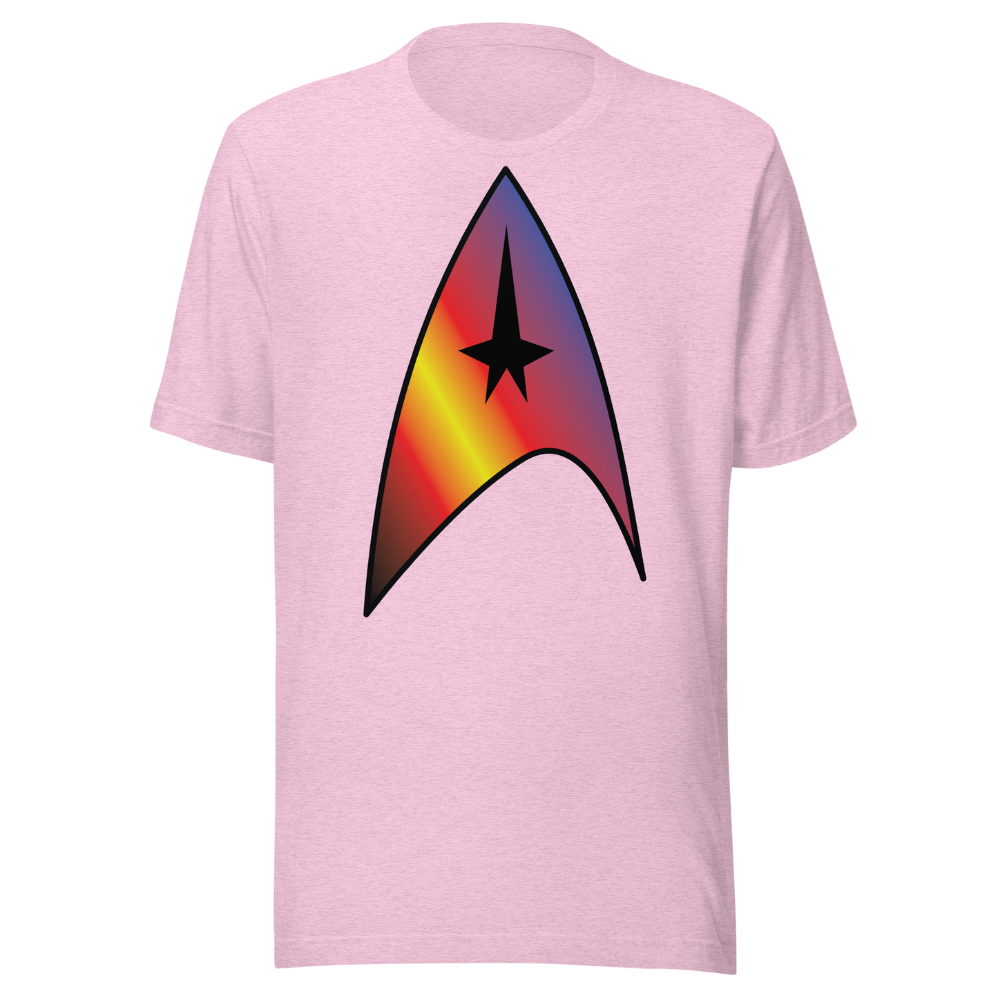 Starfleet Insignia - Polyamory Pride Unisex t-shirt