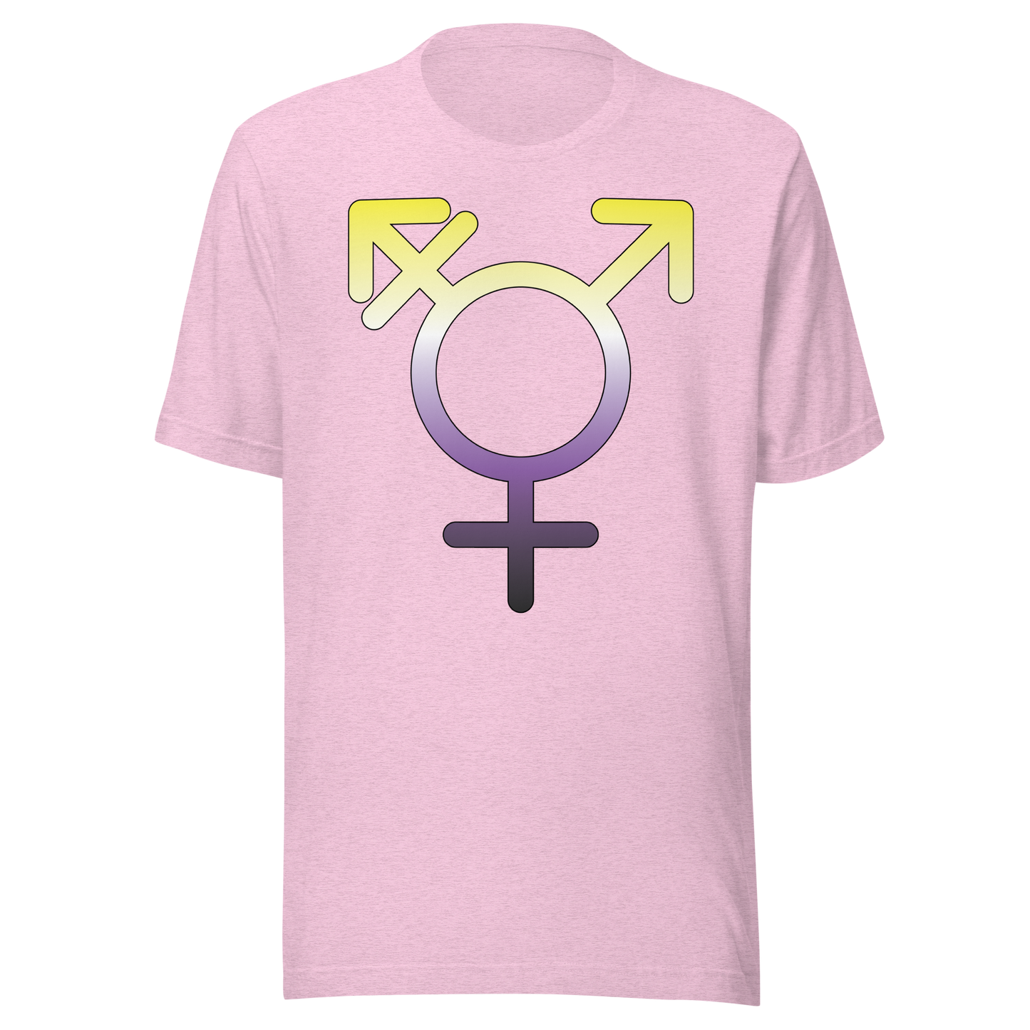 Transgender Symbol - Non-binary Pride Unisex t-shirt