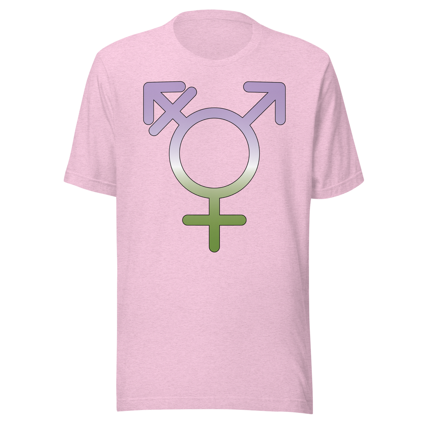 Transgender Symbol - Genderqueer Pride Unisex t-shirt