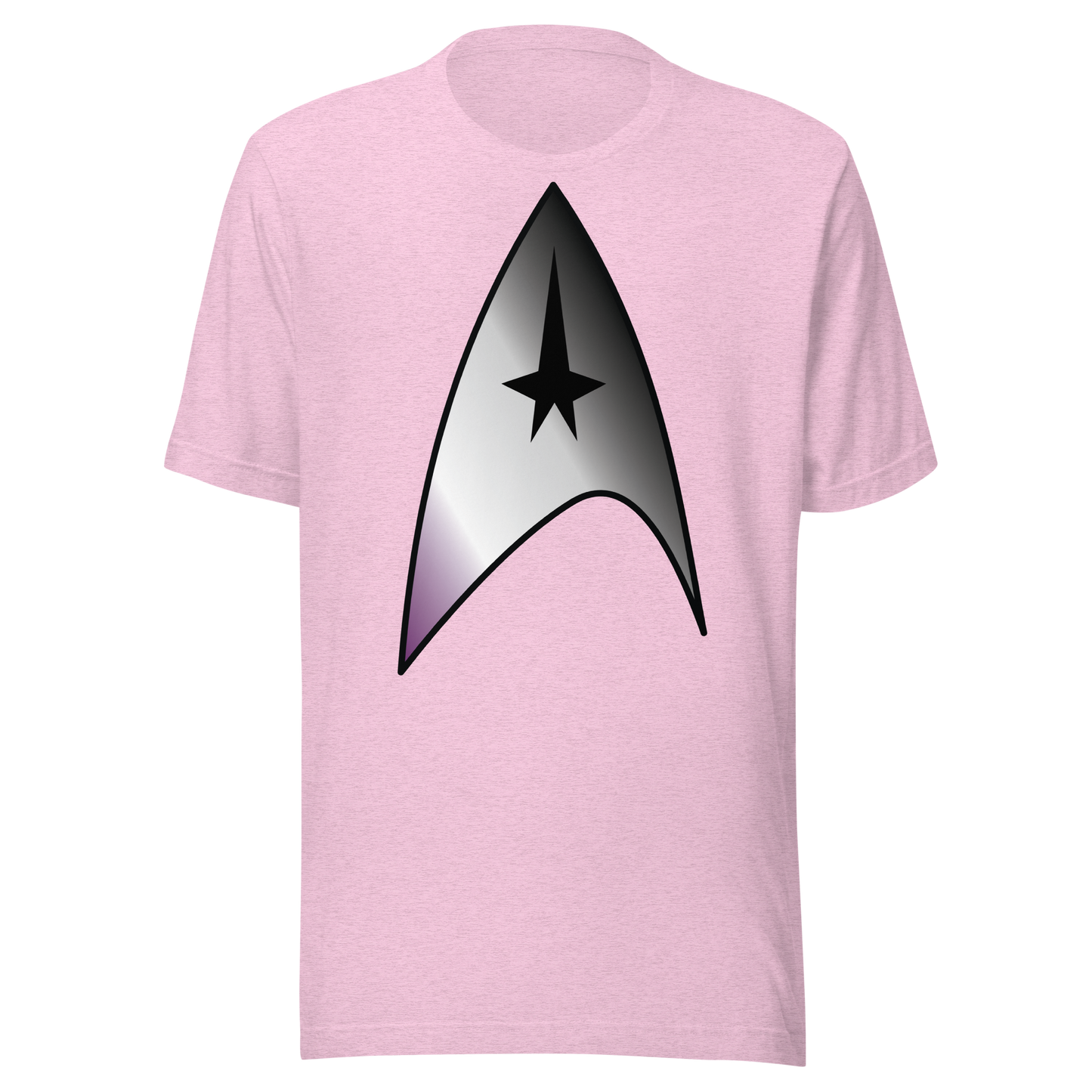 Starfleet Insignia - Asexual/Demisexual Pride Unisex t-shirt