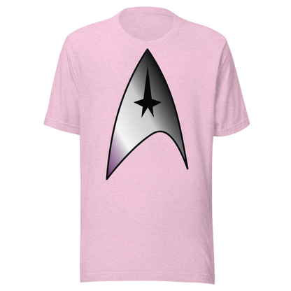 Starfleet Insignia - Asexual/Demisexual Pride Unisex t-shirt