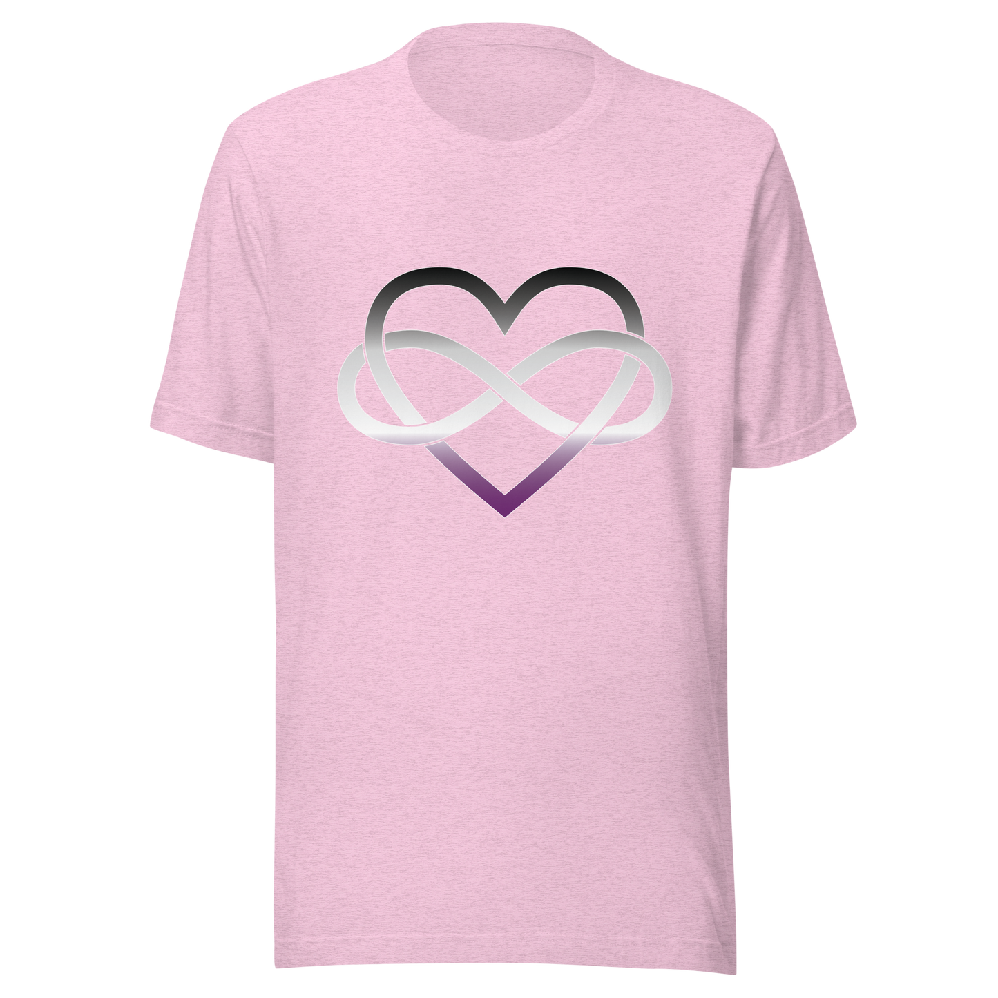 Polyamory Infinity Heart - Asexual/Demisexual Unisex t-shirt