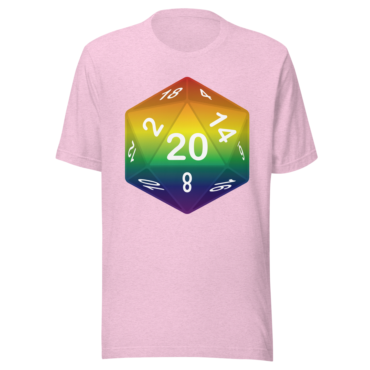 Pride Dice - Rainbow Unisex t-shirt