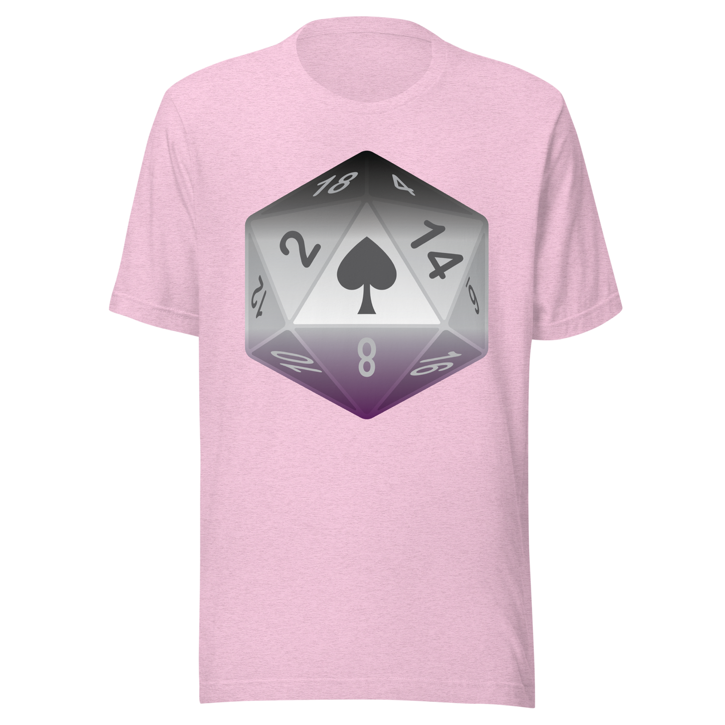 Pride Dice - Asexual Unisex t-shirt