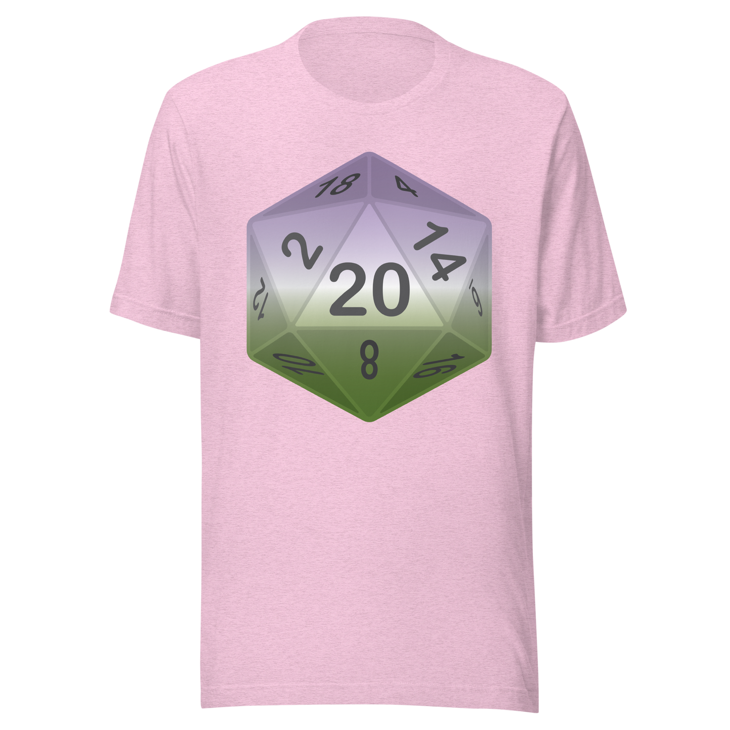 Pride Dice - Genderqueer Unisex t-shirt