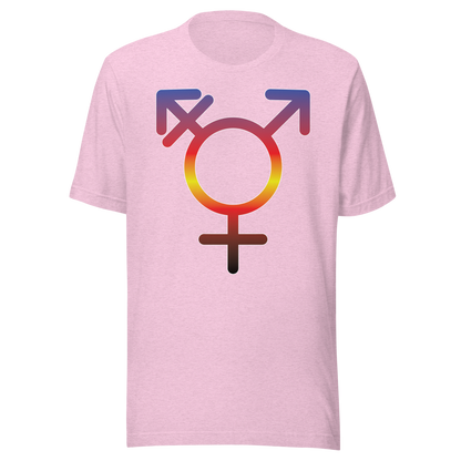 Transgender Symbol - Polyamory Pride Unisex t-shirt