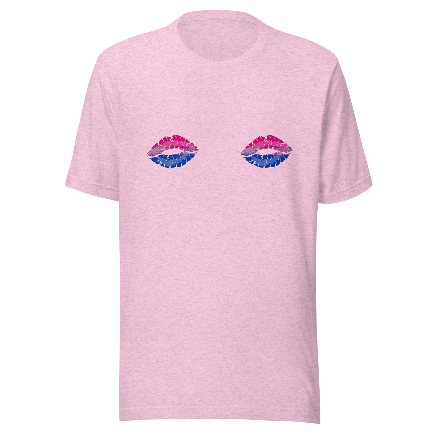 Bi Boob Kisses Unisex t-shirt