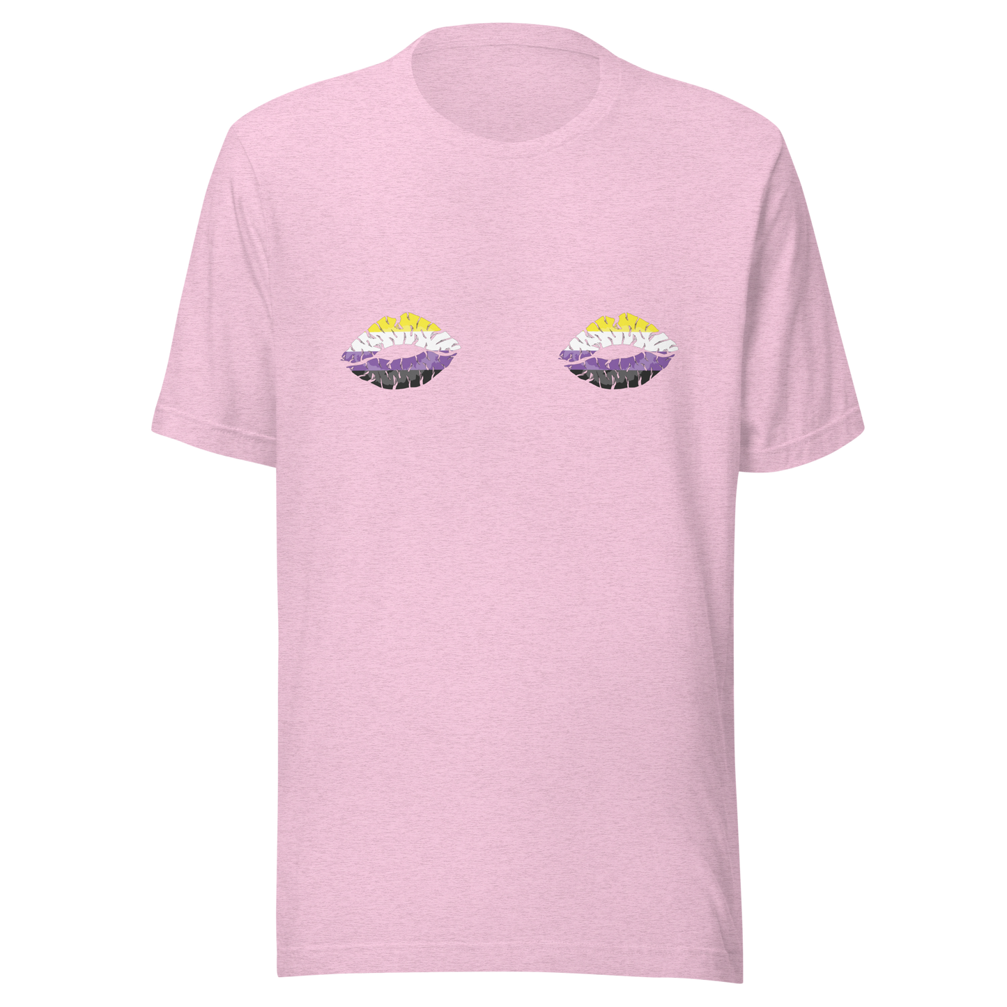 Enby Boob Kisses Unisex t-shirt