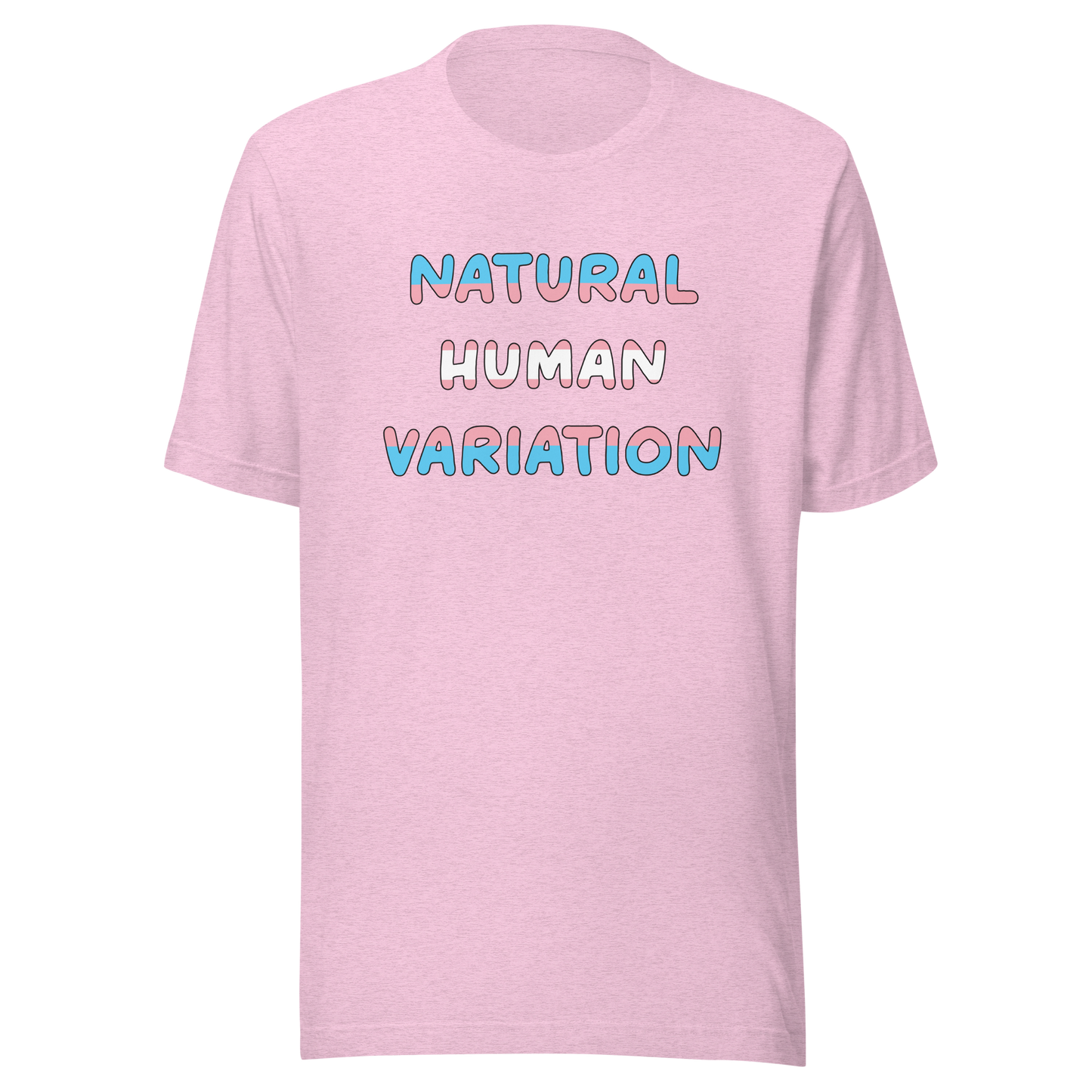 Natural Human Variation Unisex t-shirt