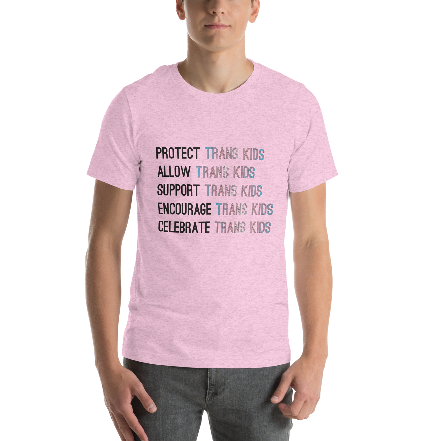 Support Trans Kids Unisex t-shirt