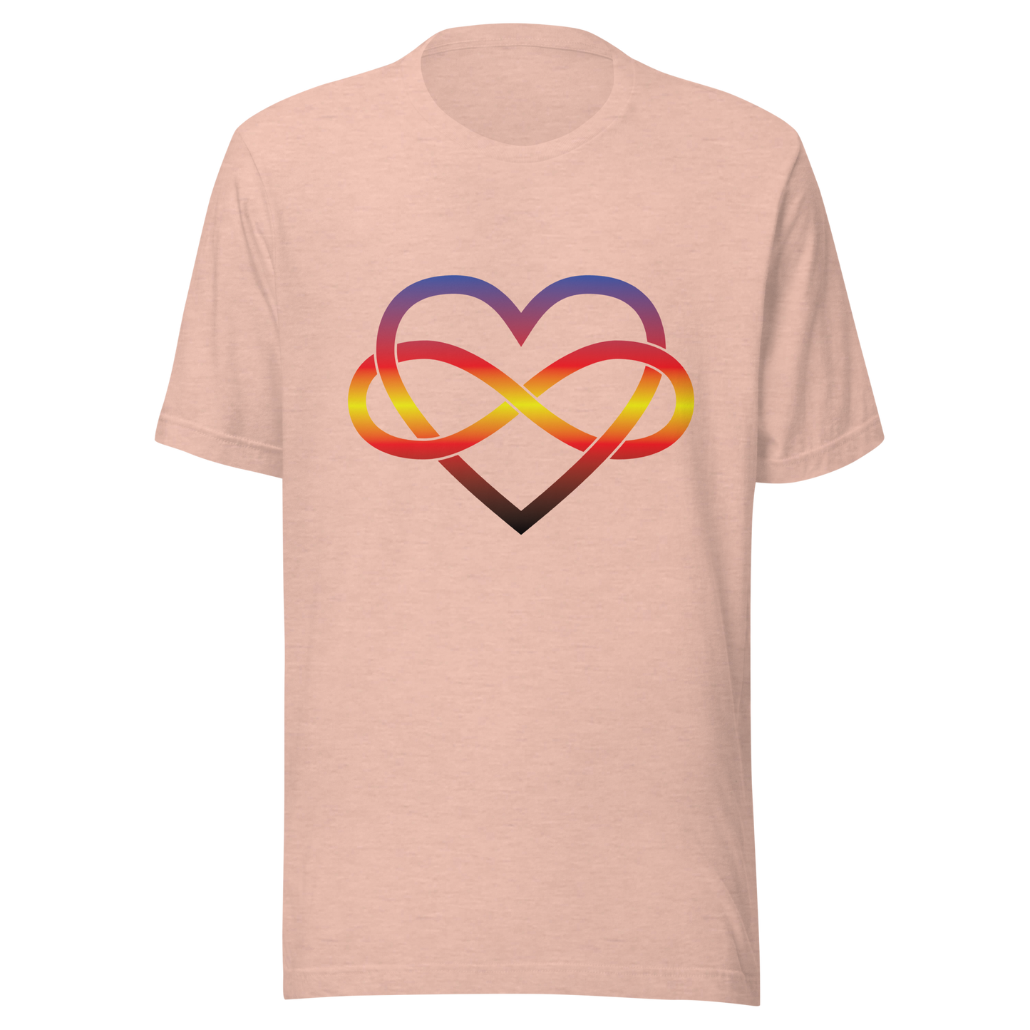 Polyamory Infinity Heart - Polyamory Unisex t-shirt