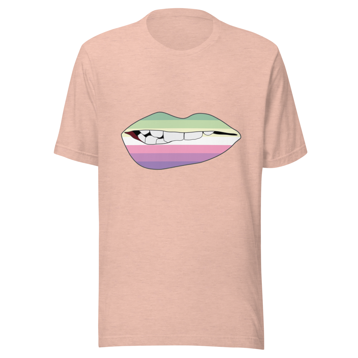 Biting Lips - Genderfae Flag Unisex t-shirt