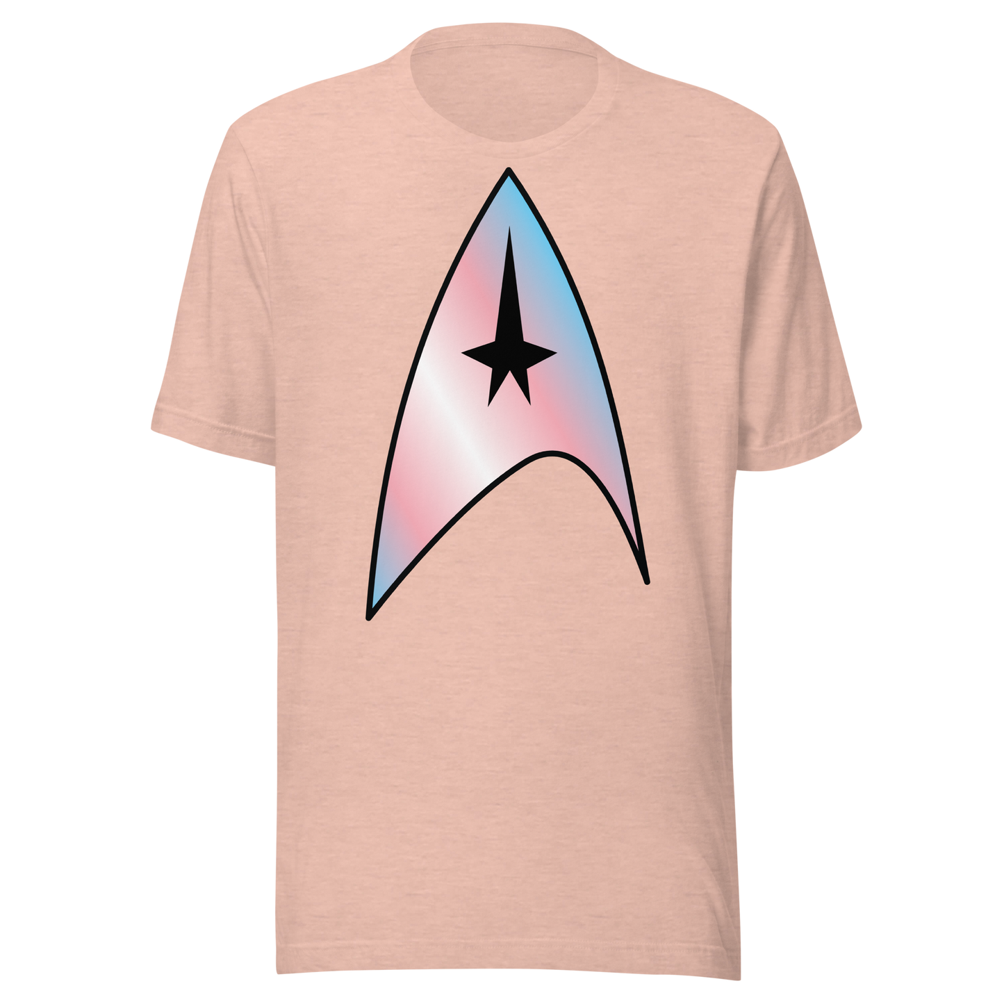 Starfleet Insignia - Trans Pride Unisex t-shirt